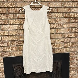White H&M Dress with‎ Detail